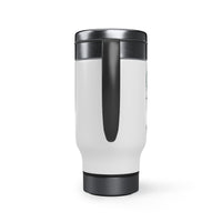 
              Stainless Steel Travel Mug with Handle, 14oz
            