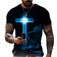 
              Cross  T-shirt 3D print
            