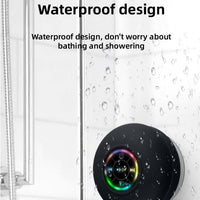 Large suction cup waterproof Bluetooth speaker