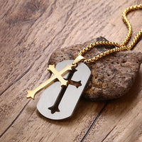 
              Removable Chain Christian Jesus Necklace Jewelry
            