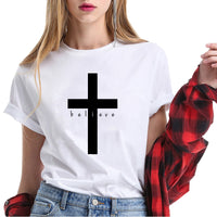 Cross T-Shirt Women