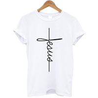 
              The Cross  T-Shirt Women Short Sleeve
            