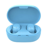 
              Wireless Headphones Stereo Headset Mini Earbuds with Mic- USB Charging
            