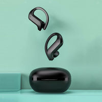 
              Wireless Bluetooth Hanging Ear Hooks for iOS and Android Devices- USB Charging
            