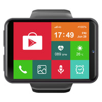 
              Face Unlock Full Touch Screen Smartwatch with Dual Camera- USB Charging
            