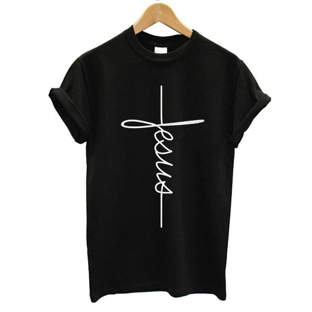 The Cross  T-Shirt Women Short Sleeve