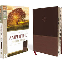 The Amplified Study Bible, Leathersoft, Brown,