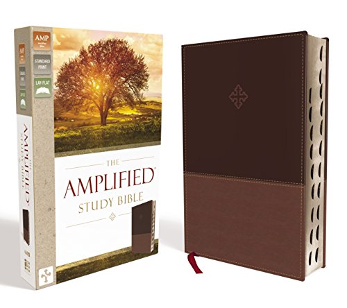 The Amplified Study Bible, Leathersoft, Brown,