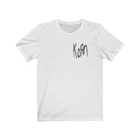 
              Korn T-shirt double sided print
            