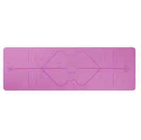 
              Yoga Mat with Position Line Non Slip
            