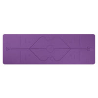 
              Yoga Mat with Position Line Non Slip
            