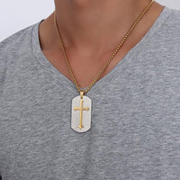 
              Removable Chain Christian Jesus Necklace Jewelry
            