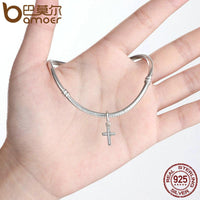 
              Sterling Silver  Faith Cross
            