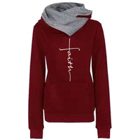 
              Winter Hoodies Sweatshirts Women Faith
            