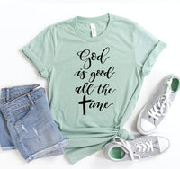 
              God Is Good All The Time T-shirt
            