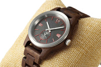 
              Men's Handcrafted Engraving Walnut Wood Watch - Best Gift Idea!
            