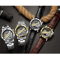 
              Top brand Skeleton Tourbillon automatic Mechanical Watch Men's luxury
            