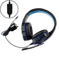 
              Gaming Headphones Headset Deep Bass Stereo Wired Gamer
            